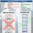 Вышка-тура Промышленник Пром Ультра 700 0.7х1.6, 6.4 м фото 7