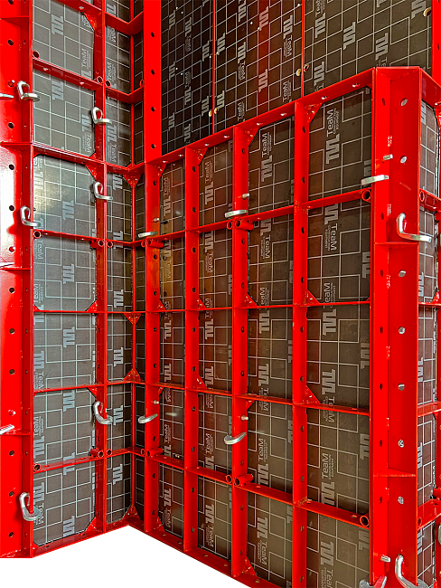 Мелкощитовая опалубка (МЩО) щит линейный 1200×250 фото 2