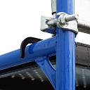 Настил перфорированный оцинкованный с люком и лестницей для строительных лесов 0,6х3,0 м фото 6