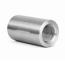 Муфта с цилиндрической резьбой для стыковки арматуры 18 мм фото 2