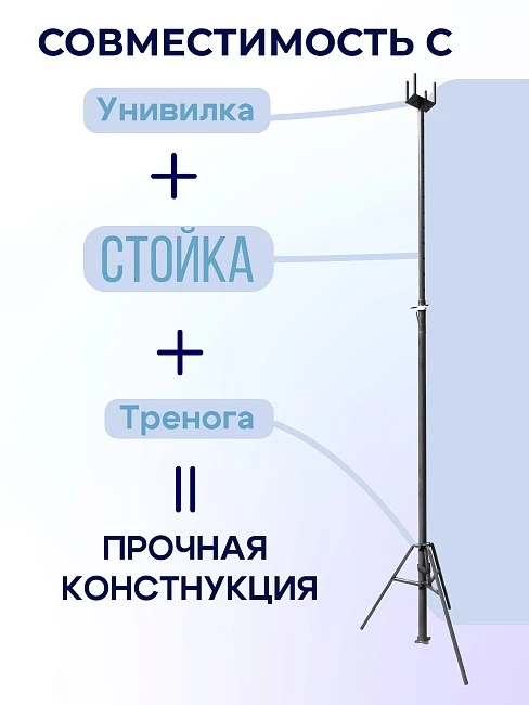 Стойка телескопическая для опалубки 4.5 м фото 8